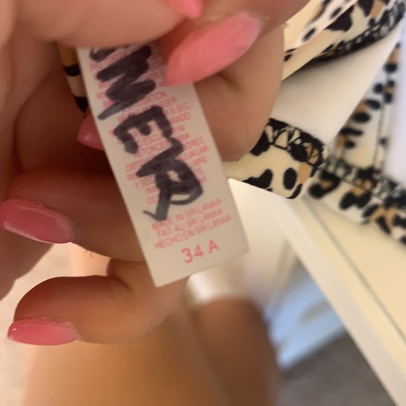 Cheetah Strapless bikini top - Picture 3 of 3